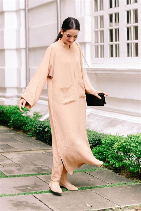 Zahra Caftan Nude | Online Fashion | Hijab