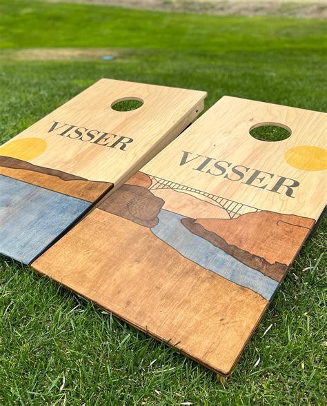 Snake River Canyon Cornhole Boards | General Finishes Design Center