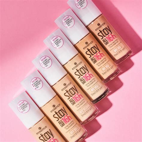 Essence Stay All Day 16 Hrs Long Lasting Makeup Review | Saubhaya Makeup