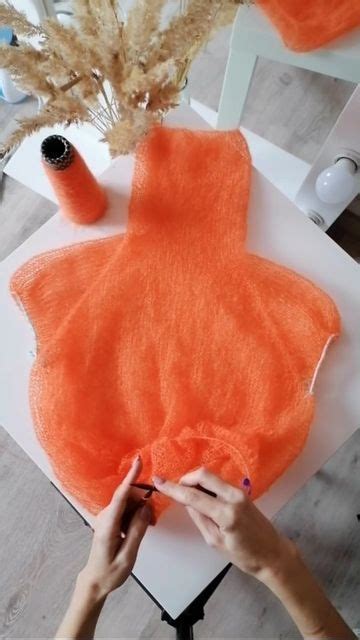 💥 СВИТЕР💥 ВЯЗАНИЕ💥МК💥ПАУТИНКА on Instagram: "Сочная #паутинка_perosha 🥕 ...