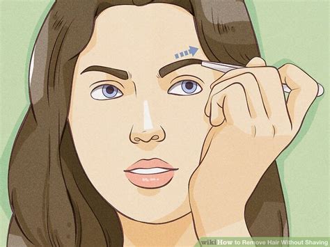 how to remove mustache hair without shaving