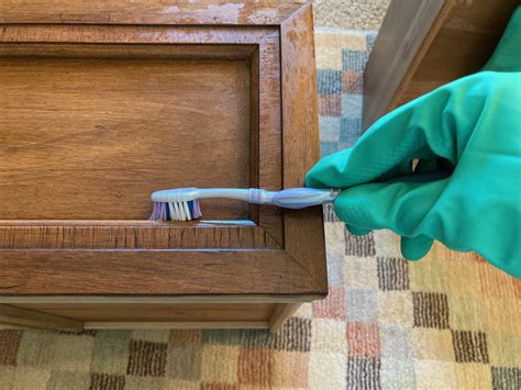 A Mid-Century Wood Dresser Makeover / Restoration - Bean In Love