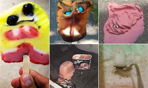 Hilarious photos capture worst ice cream fails of summer | Daily Mail ...