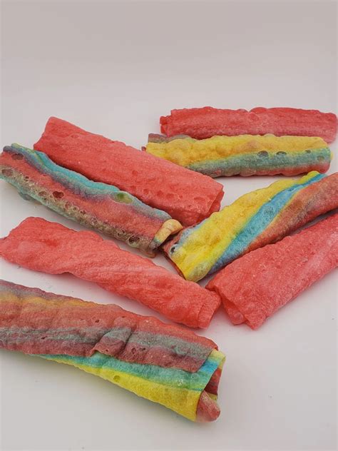 Freeze Dried Fruit Roll ups | Frosted Bites