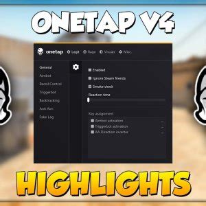 onetap  hvh highlightsfree config  description onetap