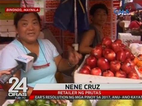 Mga bumibili ng bilog na prutas sa Binondo, dagsa na | Videos | GMA ...