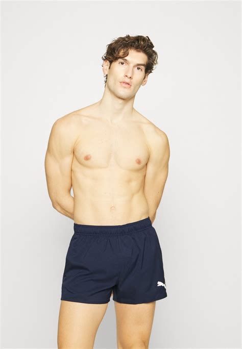 Puma Szorty kąpielowe/granatowy - Zalando.pl