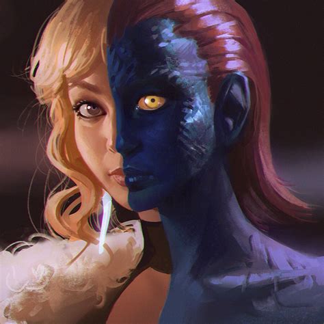 Mystique by Kuvshinov-Ilya on DeviantArt