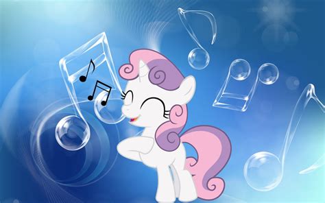 SWEETIE BELLE SINGING by AngelCARMINE on DeviantArt