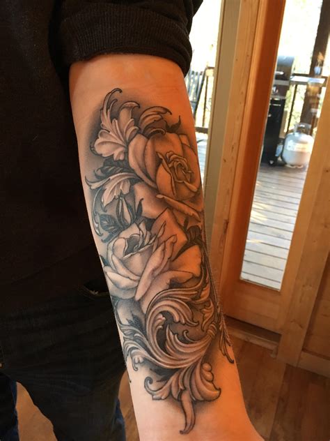 (Healed) Floral Piece by Nikki Simpson @ Boston Tattoo Company