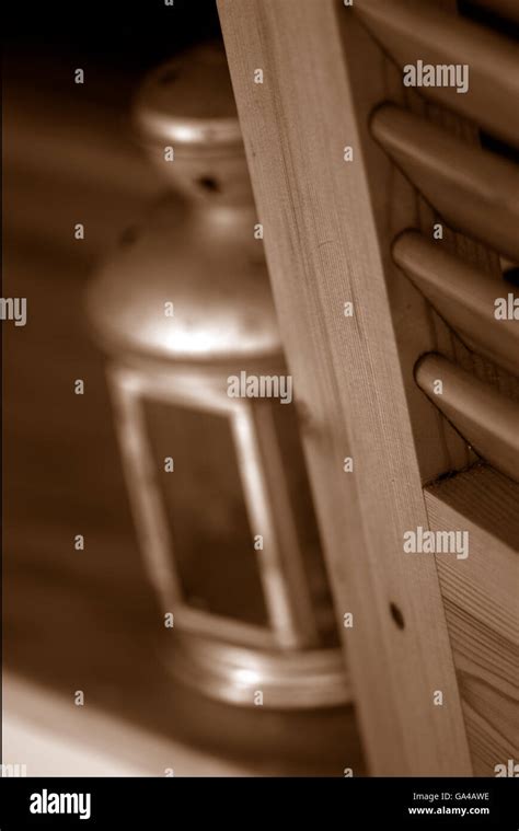 shutters  lantern stock photo alamy
