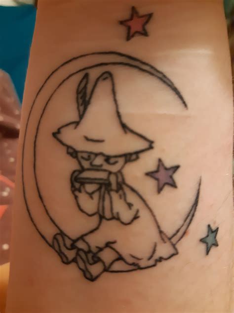 Just a little Snufkin playing the harmonica for a bit of childhood ...