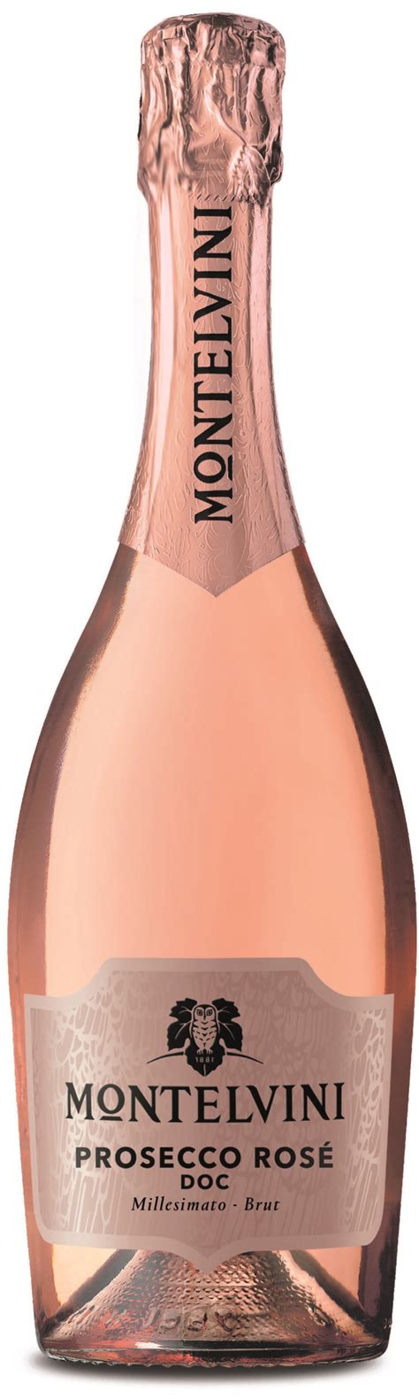 MONTELVINI ROSE PROSECCO DOC BRUT - Brukett