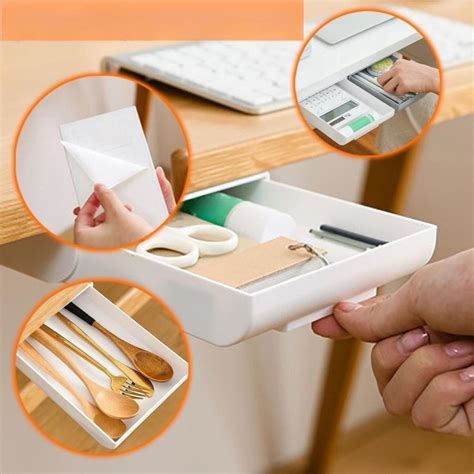 Gaveta Organizadora De Mesa - Mini Gaveta De Mesa Caixa De Armazenamento De Organizador Para Gavetas ...