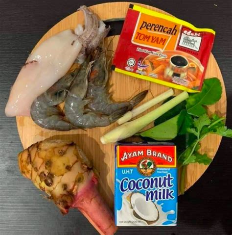 masak thai tomyam viral    langkah mudah memang kaw