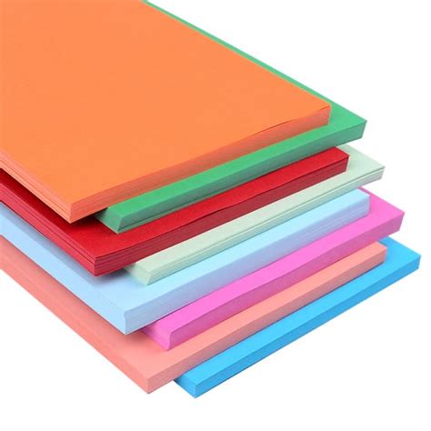 kertas warna  campur  colour paper gsm pack sheets
