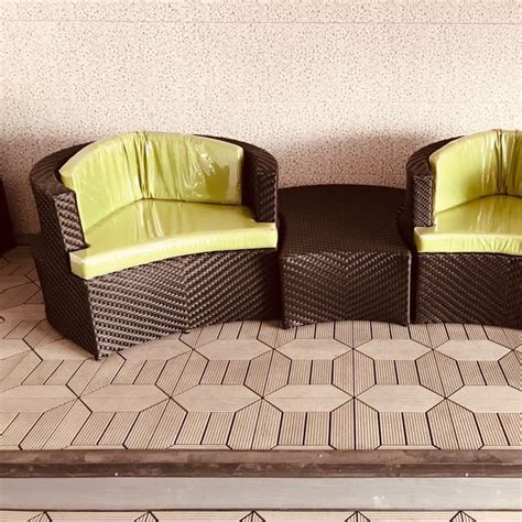 wood plastic composite commercial bammax xmm grooved tile