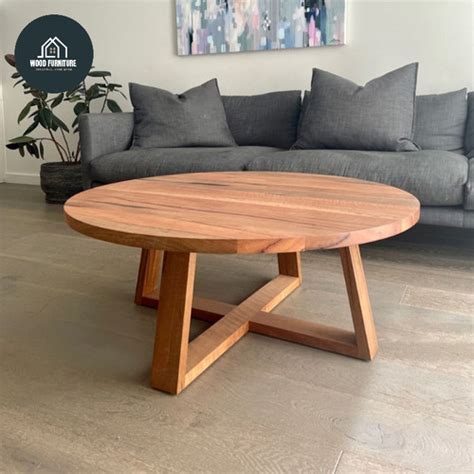 jual meja bulat kayu meja tamu bulat meja kayu bulat meja bundar