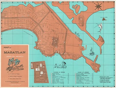 map of mazatlan sinaloa mexico