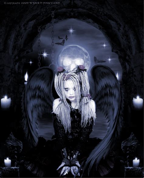 🔥 [70+] Goth Angel Wallpapers | WallpaperSafari