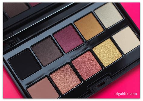 Тени для век PUPA Makeup Stories Hot Flame Eyeshadow Palette