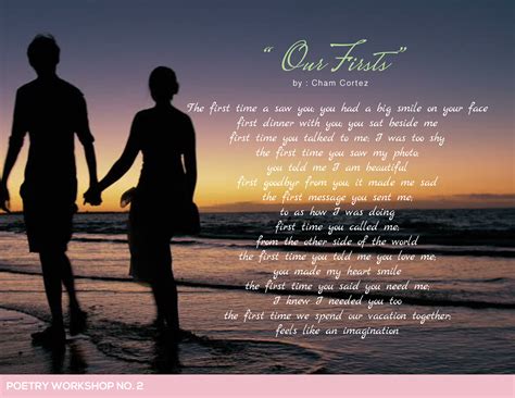 firsts poetry