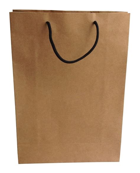 ten bags paper products  gsm virgin kraft paper brown bag