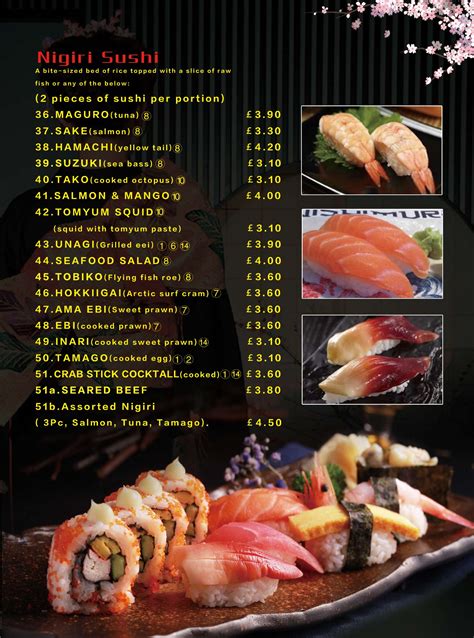 Sushi and Sashimi - Moonsha Japanese Restaurant