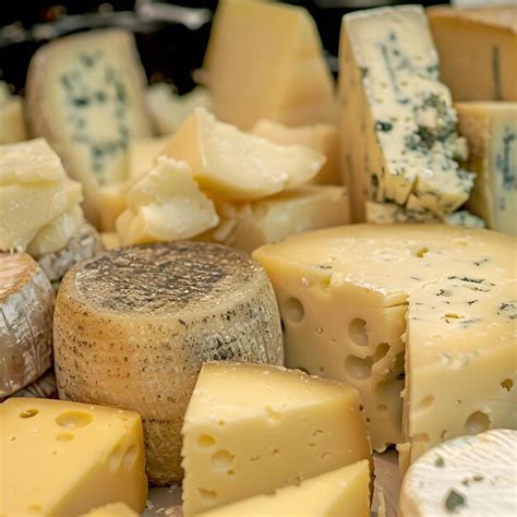 assortment   types  cheese close  premium ai generated