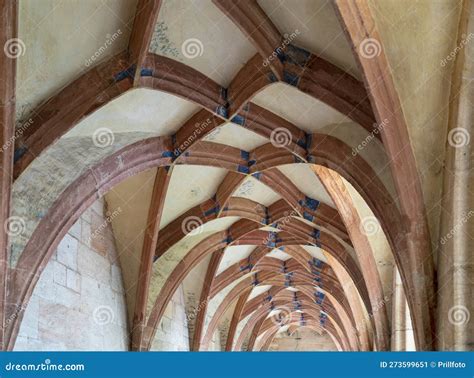 Historic rib vault stock image. Image of groined, building - 273599651