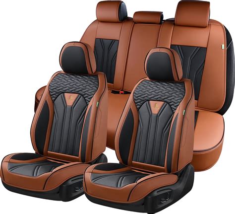 amazoncom florich leather seat covers seat covers full set car seat