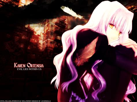 karen hortensia hd anime wallpaper fatehollow ataraxia spotlight