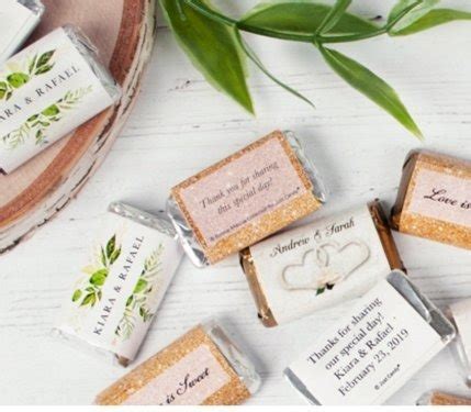 Top 20 Personalized Wedding Favors