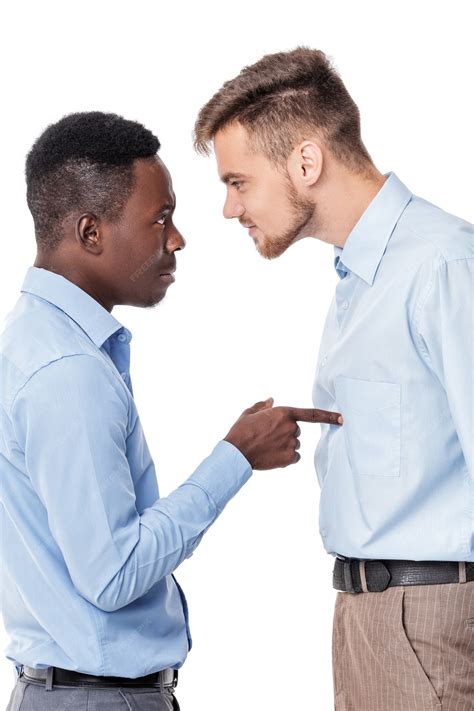 premium photo  businessman arguing