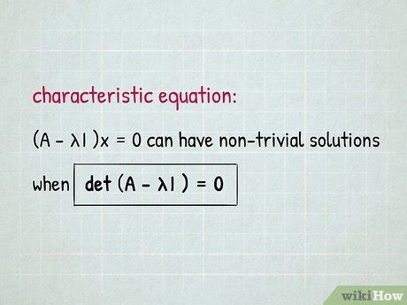 How to Calculate Eigenvalues and Eigenvectors in a Matrix