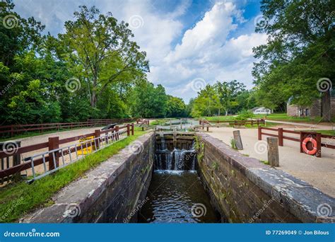 The Chesapeake & Ohio Canal at Chesapeake & Ohio Canal National Stock ...