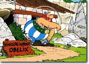 Themenbereich - Asterix Archiv - Lexikon - Idefix - Hinkelsteine