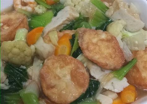 Resep Sapo Tahu Seafood oleh Meriza Krisnanti - Cookpad