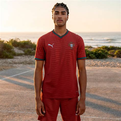 portugal  mens authentic home jersey puma india