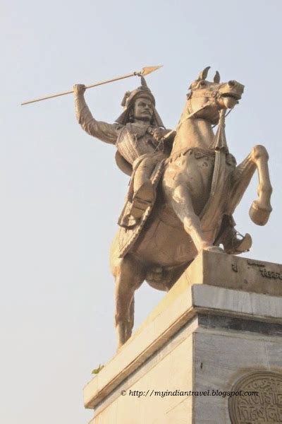 My India Travel: Statue of Baji Rao I