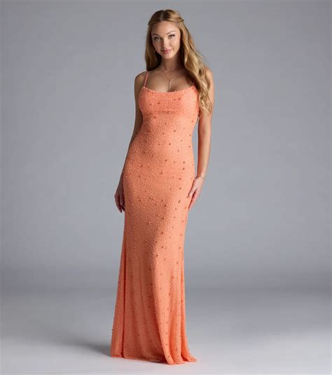 orange formal dresses 7