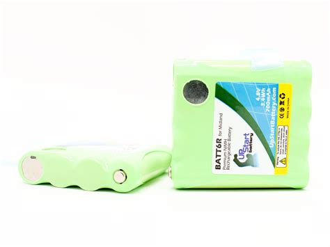 2x Pack - Midland LXT365 Battery - Replacement for Midland BATT-6R Two ...