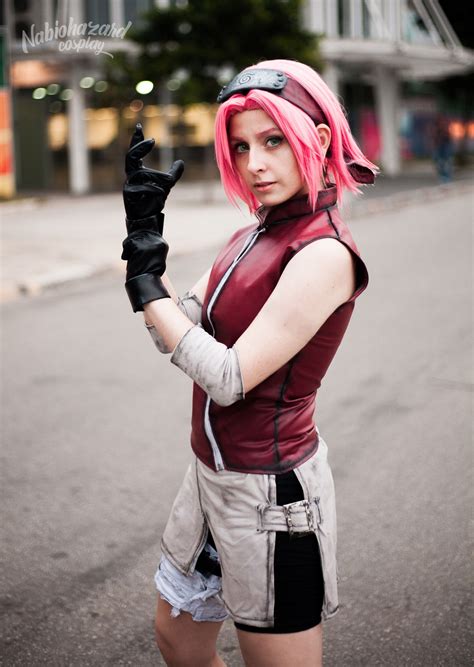 Shannaro - Sakura Haruno Cosplay | Sakura haruno cosplay, Naruto