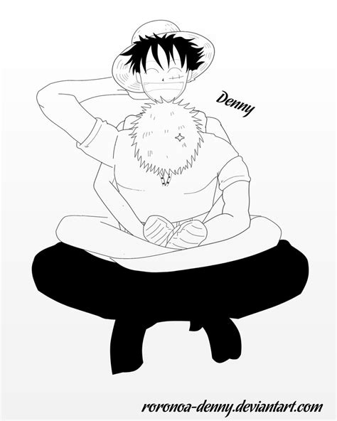 Zoro x Luffy fanart by Roronoa-Denny on DeviantArt