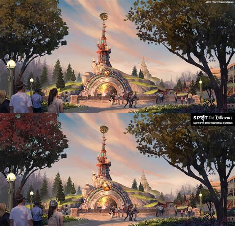 SPOT THE DIFFERENCE – Universal’s EPIC Universe Theme Park Concept Art ...