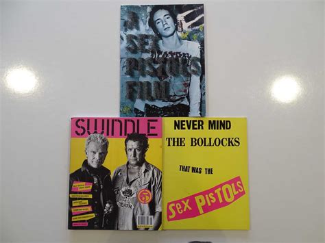 Lot 710 - SEX PISTOLS - sex pistols related books