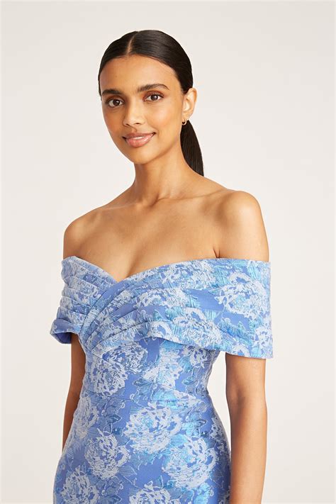 Emmerson Off Shoulder Dress – THEIA