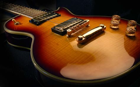 Архив обоев (электрогитара Gibson)