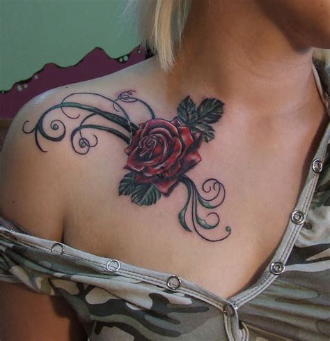 Chest Tattoo For Women - Worldwide Tattoo & Piercing Blog