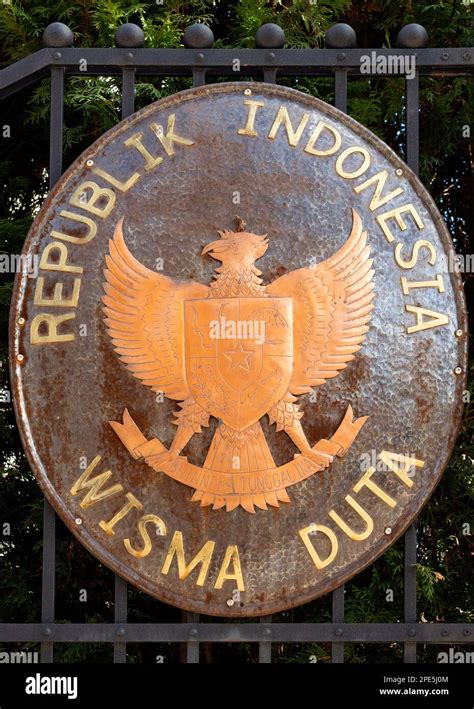 indonesias wisma duta residence  res stock photography  images alamy
